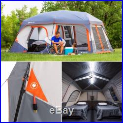 Ozark Trail 10 Person 2 Room Instant Cabin Tent Led Light