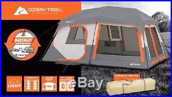 led room camping tent ozark poles cabin instant trail person light family