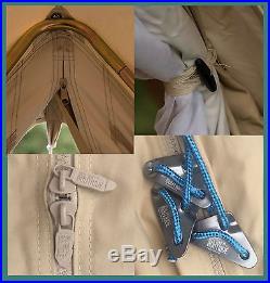 100% Cotton 5m Bell Tent with Zipped in Ground Sheet by Bell Tent Boutique
