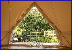 100% Cotton 6m Bell Tent with Zipped in Ground Sheet by Bell Tent Boutique