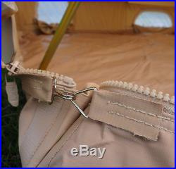 100% Cotton 7m Bell Tent with Zipped in Ground Sheet by Bell Tent Boutique