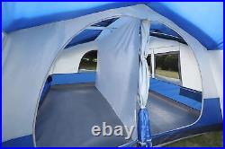 10-12 Person Family Camping Tent with Screen Room Cabin Tent Design 19 x 12