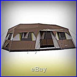 10 PERSON CAMPING TENT 3 ROOM FAMILY CABIN SHELTER BEACH LARGE OUTDOOR CAMP GEAR