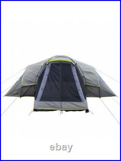 10 People Three Rooms Polyester Cloth Fiberglass Poles Camping Tents Family