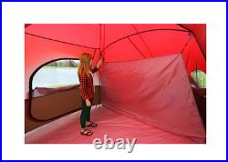 10-Person 3-Room Ozark Trail Cabin Tent, with 2 Side Entrances Camping Hiking