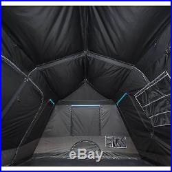 10 Person Cabin Camping Tent Instant Family Shelter Outdoor Hiking Carrybag Gray