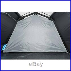 10 Person Cabin Tent 2 Room Waterproof All Season Outdoor Camping Shelter Gray