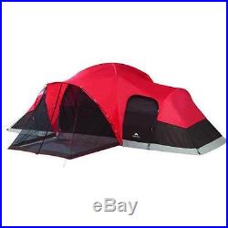 10 Person Camping Tent Enlarged 2 Removable Room Cabin Tents Dome Family Tent