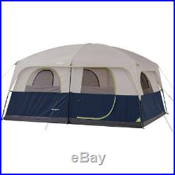 10-Person Family Cabin Tent for Camping and Hiking Outdoor 2-Room Set-up Shelter