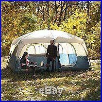 10 Person Ozark Trail 14 X10 Cabin Base Camp Family Shelter Tent Outdoor Camping