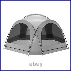 10 Person Portable Camping Tent Waterproof Beach Canopy Picnic Sun Shade Outdoor