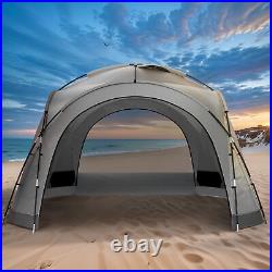 10 Person Portable Camping Tent Waterproof Beach Canopy Picnic Sun Shade Outdoor