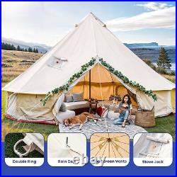 10 Person Portable Camping Tent Waterproof Outdoor Shelter Glamping Yurt Hiking