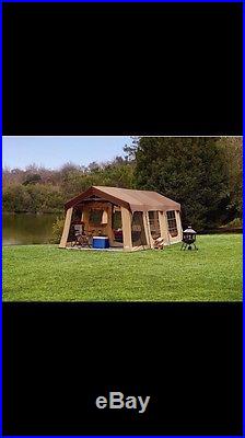 10 Person Tent Large Camping Cabin Hiking Family Screened Porch Canopy Hunt