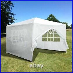 10'x10'/20' Outdoor Canopy Party Wedding Tent Gazebo Wedding Tent with Sidewalls