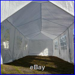 10'x30' Heavy Duty Outdoor Wedding Party Tent Patio Gazebo Canopy with8 Side Walls
