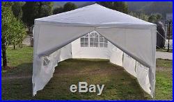10'x30' Outdoor Canopy Gazebo Party Wedding Heavy DutyTent with 8 Full Walls