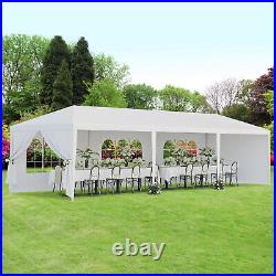 10'x30' Party Tent Canopy Tent Outdoor Camping Wedding Tent with8 Removable Walls