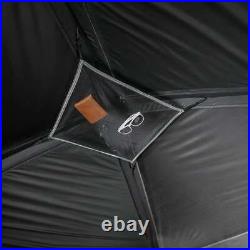 10' x 9' 6-Person Dark Rest Cabin Tent withSkylight Ceiling Panels, 15.4 lbs