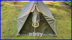 10th MOUNTAIN DIVISION 1943 Canvas 4 Season A-Frame Mountain Pup Camping Tent