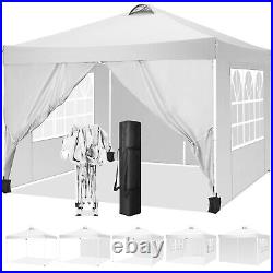 10x10' Commercial Pop UP Canopy Party Tent Folding Waterproof Gazebo Heavy Duty