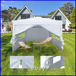 10x10ft Canopy Gazebo Easy Pop Up Market Tent Outdoor Wedding Heavy Duty