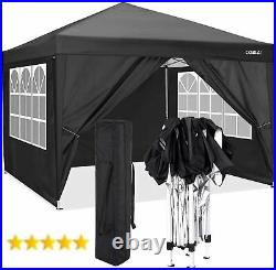 10x20' EZ Pop UP Commercial Canopy Party Tent Waterproof Gazebo Heavy Duty 58