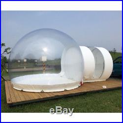 110V Inflatable Eco Home Tent House Luxury Dome Camping Cabin Lodge Air Bubble