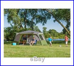 11 Person 3 Room Instant Cabin Tent Ozark 14' x 14' Large Camping Outdoor New