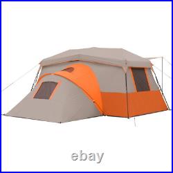 11-Person Instant Cabin Tent With Private Room Carry Bag Electrical Cord Access