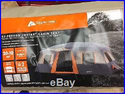 12 Person 3 Room Instant Cabin Tent NEW Outdoor Family Camping Sleeping Shelter