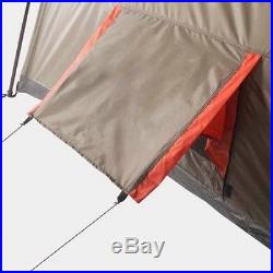 12 Person 3 Room Ozark Trail L-Shaped Instant Cabin Tent Carrying Bag Stakes