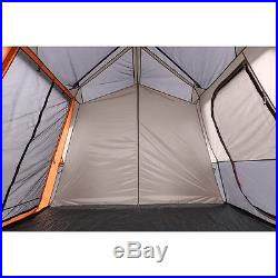 12 Person Cabin Tent 3 Room Camping Large Family Vacation Outdoor Lake Rooms New