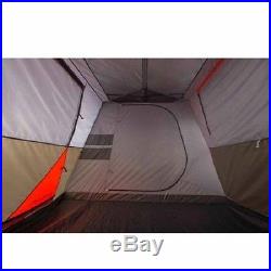12 Person Cabin Tent 3 Room L Shaped Outdoor Family Large Camping Vacation New