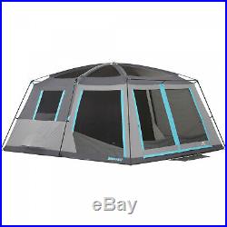 12-Person Half Dark Rest Cabin Tent 14 X 12 Outdoor Camping Hiking Shelter