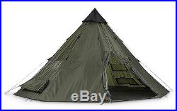 12 Person Teepee Cabin Camping Tent Huge Outdoor Survival Camp Lodge 9.9 Height