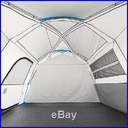 12 Person Tent 20'x10' Bushnell Sport Series Cabin Tent Hunting Camping 4 Season