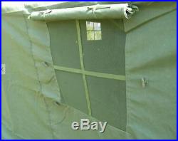 12 person military army tent camping hunting double layer waterproof 16'x16