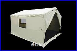 12 x 10' Giant Outdoor Wall Tent Camping Hiking With Stove Jack Chimney Sleeps 6