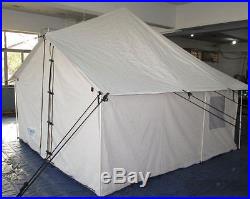 12' x 12' Selkirk Spike Tent Water and Mildew Treated 10.1oz Canvas