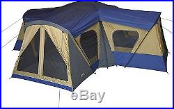 14-Person 4-Room Rooms Divider Base Camp Tent Camping Windows Ventilation Bed
