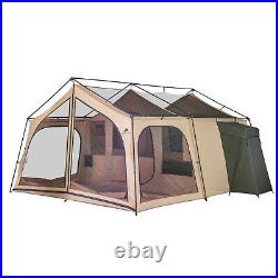 14-Person Spring Lodge Cabin Camping Tent Sleeping Unit Large Multiple Storage