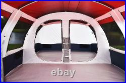16Person Tube Tent Outdoor Backyard Camping FamilyTent withLarge D-Shaped Doorways