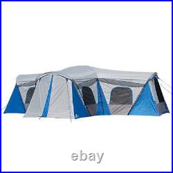 16-Person, 3-Room Family Cabin Tent with 3 Entrances, Private Rooms, Outdoor New