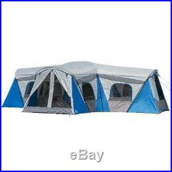16 Person Family Cabin Tent Outdoor Camping Ozark Trail Hazel Creek 230 Sq. Ft