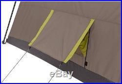 16' x 16' Large Cabin Tent 12 Person Family Camping With Rooms For Kids Windows