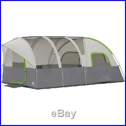 16' x 8' Modified Dome Tunnel Tent 8 Person Sleeps Camping Outdoor Cabin Shelter