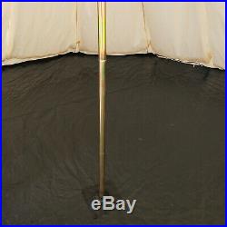 17' Family Tent 10 Persons Waterproof Teepee Bell Tents Hunting Camp