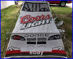 1 OF 1 NASCAR Race Car Shaped Camping Tent #40 5 By 14 Coors Beer RARE