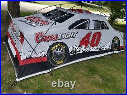 1 OF 1 NASCAR Race Car Shaped Camping Tent #40 5 By 14 Coors Beer RARE